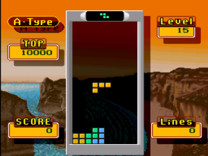 Der bekannte Tetris-Mode. Zeitlos.